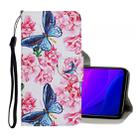 For Xiaomi Mi 10 Lite 5G Colored Drawing Pattern Horizontal Flip Leather Case with Holder & Card Slots & Wallet(Dragonfly Flower) - 1