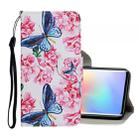 For Xiaomi Mi Note 10 Lite Colored Drawing Pattern Horizontal Flip Leather Case with Holder & Card Slots & Wallet(Dragonfly Flower) - 1