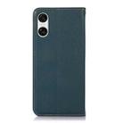 For Sony Xperia 10 VI KHAZNEH Nappa Top Layer Cowhide Leather Phone Case(Green) - 3