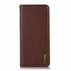 For Sony Xperia 10 VI KHAZNEH Nappa Top Layer Cowhide Leather Phone Case(Brown) - 2