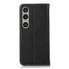 For Sony Xperia 1 VI KHAZNEH Nappa Top Layer Cowhide Leather Phone Case(Black) - 3