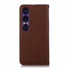 For Sony Xperia 1 VII KHAZNEH Nappa Top Layer Cowhide Leather Phone Case(Brown) - 3