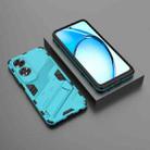 For OPPO A60 4G Global Punk Armor 2 in 1 PC + TPU Phone Case with Holder(Blue) - 2