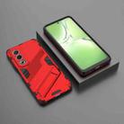 For OPPO K12x Punk Armor 2 in 1 PC + TPU Phone Case with Holder(Red) - 2