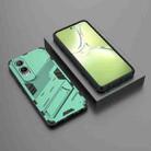 For OPPO K12x Punk Armor 2 in 1 PC + TPU Phone Case with Holder(Green) - 2