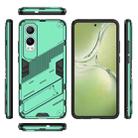 For OPPO K12x Punk Armor 2 in 1 PC + TPU Phone Case with Holder(Green) - 3