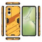For OPPO K12x Punk Armor 2 in 1 PC + TPU Phone Case with Holder(Orange) - 3