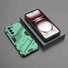 For OPPO Reno12 Pro Global Punk Armor 2 in 1 PC + TPU Phone Case with Holder(Green) - 2
