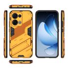For OPPO Reno13 5G Global Punk Armor 2 in 1 PC + TPU Phone Case with Holder(Orange) - 3