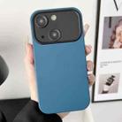 For iPhone 15 Liquid Silicone Phone Case(Blue) - 1