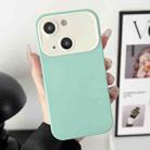 For iPhone 15 Liquid Silicone Phone Case(Mint Green) - 1