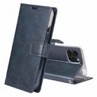 For iPhone 15 Pro Max GOOSPERY BLUE MOON Crazy Horse Texture Leather Phone Case(Dark Blue) - 1