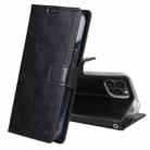 For iPhone 15 Pro GOOSPERY BLUE MOON Crazy Horse Texture Leather Phone Case(Black) - 1