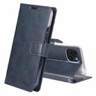 For iPhone 15 Plus GOOSPERY BLUE MOON Crazy Horse Texture Leather Phone Case(Dark Blue) - 1