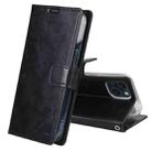 For iPhone 15 GOOSPERY BLUE MOON Crazy Horse Texture Leather Phone Case(Black) - 1