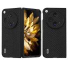 For OPPO Find N3 / OnePlus Open ABEEL Carbon Fiber Texture Protective Phone Case(Black) - 1