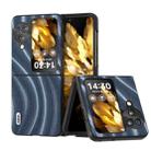 For OPPO Find N3 Flip ABEEL Galactic Pattern Protective Phone Case(Blue) - 1