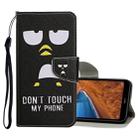 For Xiaomi Redmi 9 Colored Drawing Pattern Horizontal Flip Leather Case with Holder & Card Slots & Wallet(Penguin) - 1