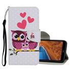 For Xiaomi Redmi Note 8 Pro Colored Drawing Pattern Horizontal Flip Leather Case with Holder & Card Slots & Wallet(Cat Family) - 1