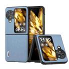 For OPPO Find N3 Flip ABEEL Haze Texture PU Phone Case(Twilight Blue) - 1