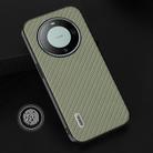 For Huawei Mate 60 ABEEL Carbon Fiber Texture Protective Phone Case(Green) - 2