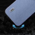 For Huawei Mate 60 ABEEL Carbon Fiber Texture Protective Phone Case(Light Blue) - 3