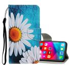 For iPhone XS Max Colored Drawing Pattern Horizontal Flip Leather Case with Holder & Card Slots & Wallet(Daisy) - 1