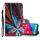 For iPhone XS Max Colored Drawing Pattern Horizontal Flip Leather Case with Holder & Card Slots & Wallet(Colorful Flowers) - 1