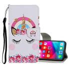 For iPhone XS Max Colored Drawing Pattern Horizontal Flip Leather Case with Holder & Card Slots & Wallet(Crown Unicorn) - 1