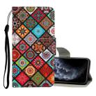 For iPhone 11 Pro Colored Drawing Pattern Horizontal Flip Leather Case with Holder & Card Slots & Wallet(Folk-custom) - 1