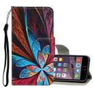 For iPhone 6 Plus / 6s Plus Colored Drawing Pattern Horizontal Flip Leather Case with Holder & Card Slots & Wallet(Colorful Flowers) - 1