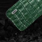 For Huawei Mate 60 ABEEL Crocodile Texture Genuine Leather Phone Case(Green) - 3