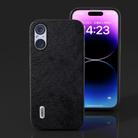 For Sony Xperia 5 V ABEEL Dual Color Lichi Texture PU Phone Case(Black) - 2