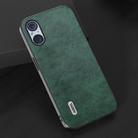 For Sony Xperia 5 V ABEEL Dual Color Lichi Texture PU Phone Case(Green) - 3