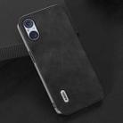 For Sony Xperia 5 V ABEEL Two-color Calf Texture PU Phone Case(Black) - 3