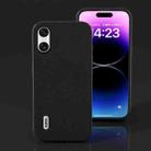 For Sony Xperia 10 VI ABEEL Haze Texture PU Phone Case(Black) - 3