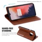 For OnePlus 7T MUXMA MX109 Horizontal Flip Leather Case with Holder & Card Slot & Wallet(Brown) - 4