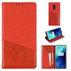 For OnePlus 7T Pro MUXMA MX109 Horizontal Flip Leather Case with Holder & Card Slot & Wallet(Red) - 1