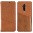 For OnePlus 7T Pro MUXMA MX109 Horizontal Flip Leather Case with Holder & Card Slot & Wallet(Brown) - 2