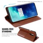 For OnePlus 7T Pro MUXMA MX109 Horizontal Flip Leather Case with Holder & Card Slot & Wallet(Brown) - 4