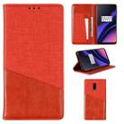 For OnePlus 6T MUXMA MX109 Horizontal Flip Leather Case with Holder & Card Slot & Wallet(Red) - 1