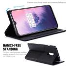 For OnePlus 7 MUXMA MX109 Horizontal Flip Leather Case with Holder & Card Slot & Wallet(Black) - 4