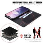 For OnePlus 7 MUXMA MX109 Horizontal Flip Leather Case with Holder & Card Slot & Wallet(Black) - 6