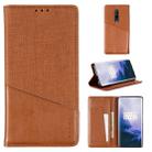 For OnePlus 7 Pro MUXMA MX109 Horizontal Flip Leather Case with Holder & Card Slot & Wallet(Brown) - 1