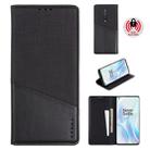 For OnePlus 8 MUXMA MX109 Horizontal Flip Leather Case with Holder & Card Slot & Wallet(Black) - 1