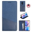 For OnePlus 8 Pro MUXMA MX109 Horizontal Flip Leather Case with Holder & Card Slot & Wallet(Blue) - 1