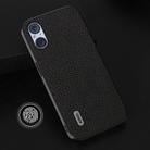 For Sony Xperia 5 V ABEEL Genuine Leather Litchi Texture Phone Case(Black) - 3