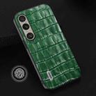 For Sony Xperia 1 VI ABEEL Crocodile Texture Genuine Leather Phone Case(Green) - 2