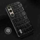 For Sony Xperia 1 VI ABEEL Crocodile Texture Genuine Leather Phone Case(Black) - 2