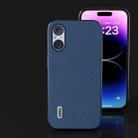 For Sony Xperia 5 V ABEEL Genuine Leather + PC Litchi Texture Phone Case(Blue) - 2